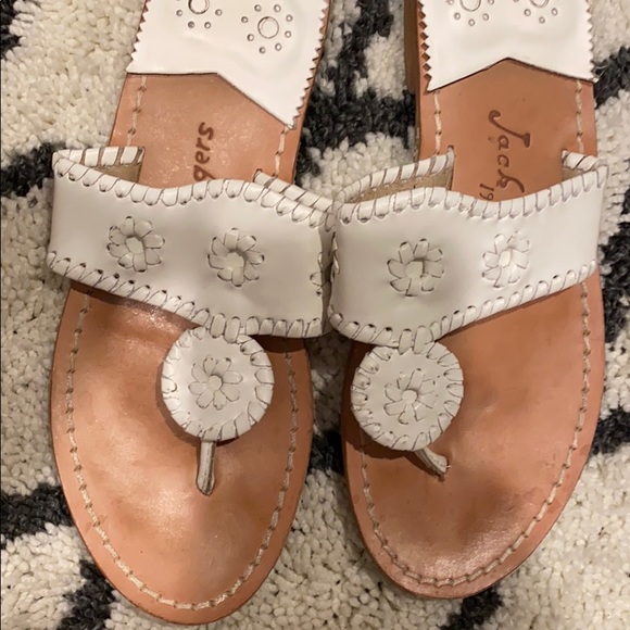 Women’s Size 7 white Jack Rogers Sandals - Picture 7 of 7